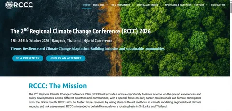 The 2nd Regional Climate Change Conference (RCCC) 2026