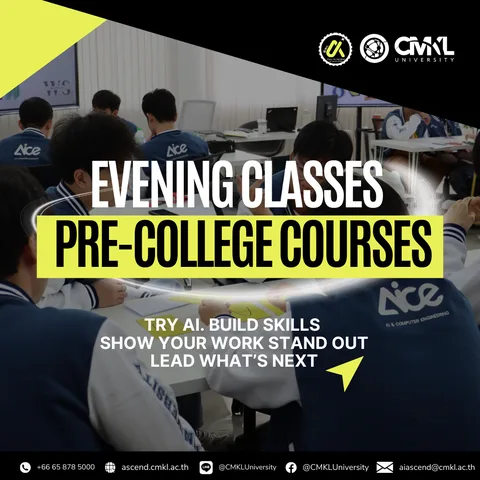 Evening Classes (Pre-College): Term Fall 2026