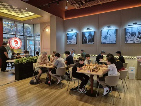 Red Knight Chess Cafe