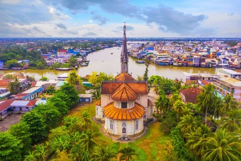 Cai Be Floating Market