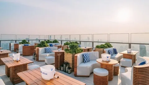 Live DJs, Thai Music, and Performers at Akara Sky Hanuman Bangkok