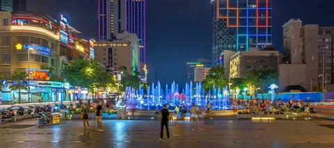 Football Tournament Screenings on Nguyen Hue Walking Street