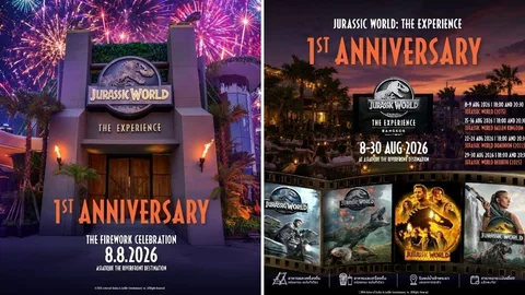 Free Outdoor Jurassic World Film Screenings