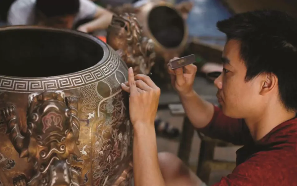 Dai Bai Bronze Casting Village Festival